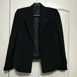 Kasper Women's Elegant Black Suit Jacket